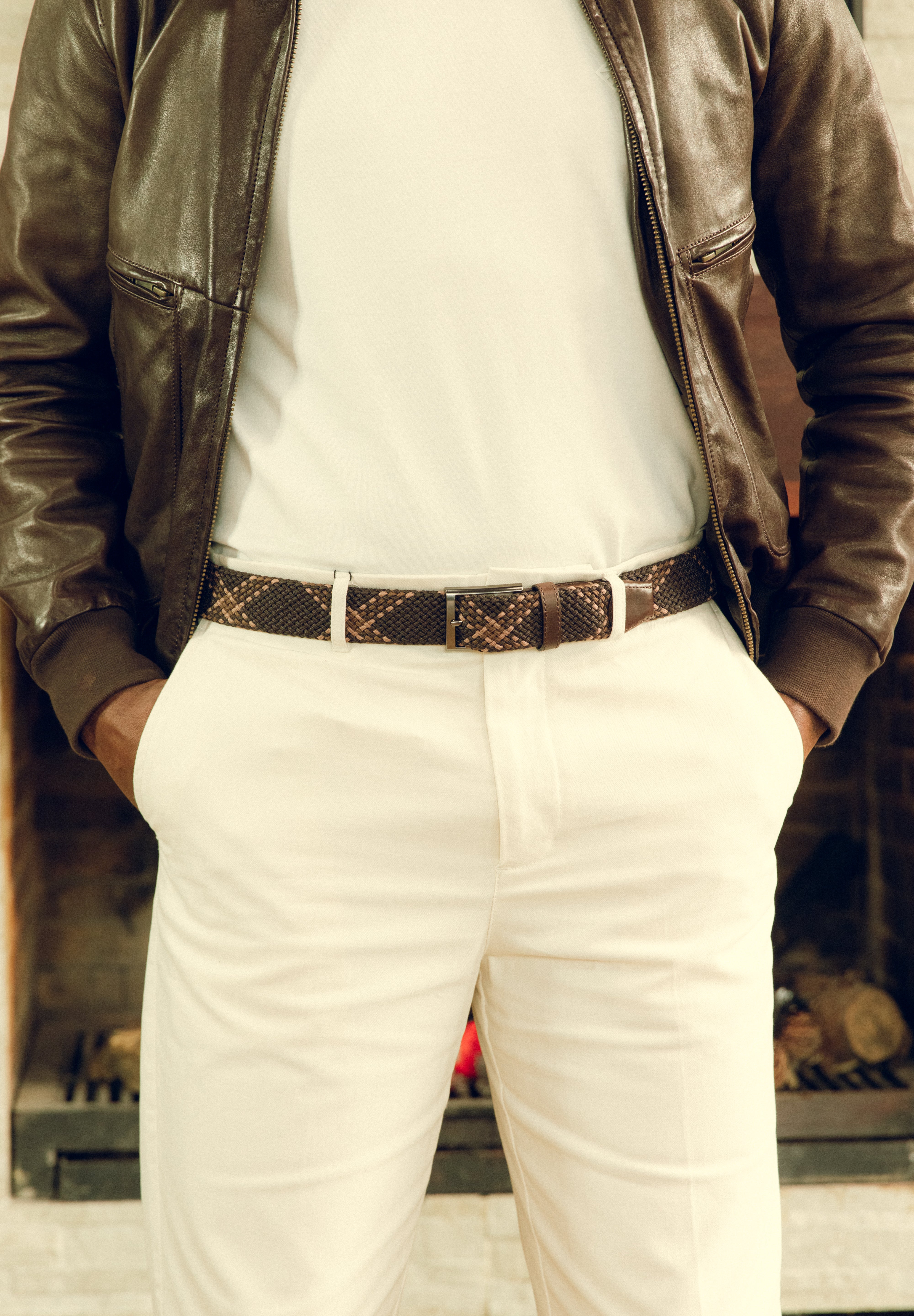 CINTURÓN LAZO ROBLE