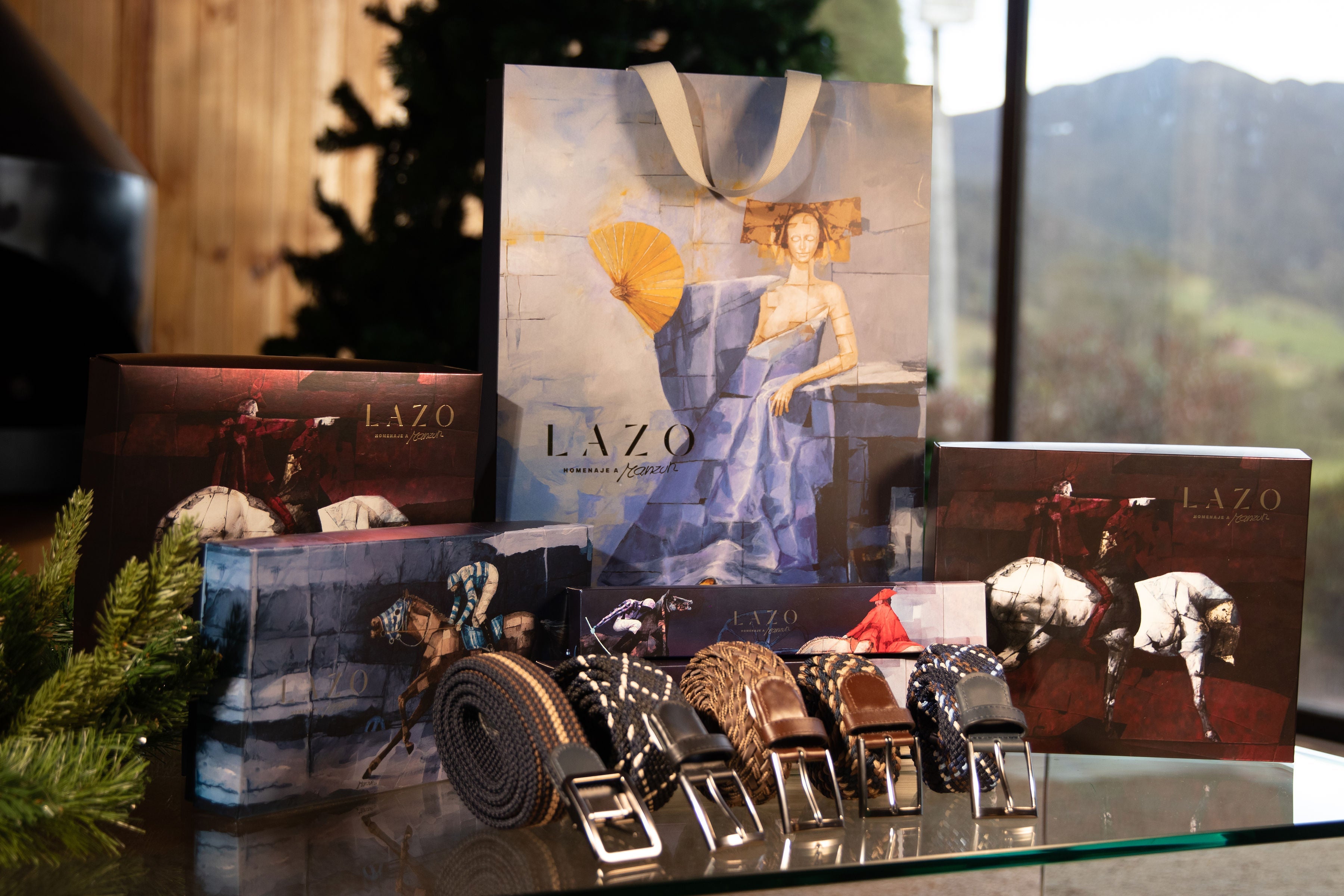 Cinturones trenzados