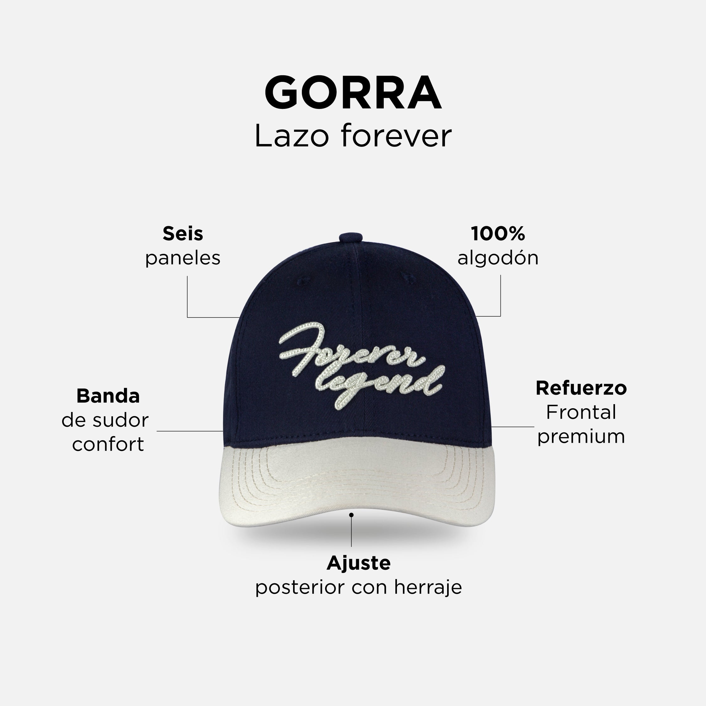 GORRA LAZO FOREVER