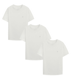 3-PACK Camiseta básica blanca ($83.993/Unidad)