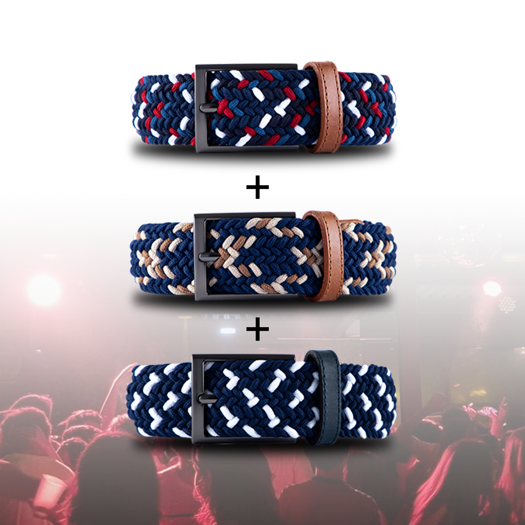 Combo Night Time (3-pack cinturones)