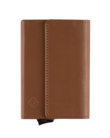 Billetera One Click Pro Café- Con Grabado de Iniciales