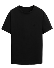 Camiseta negro de algodon para hombre