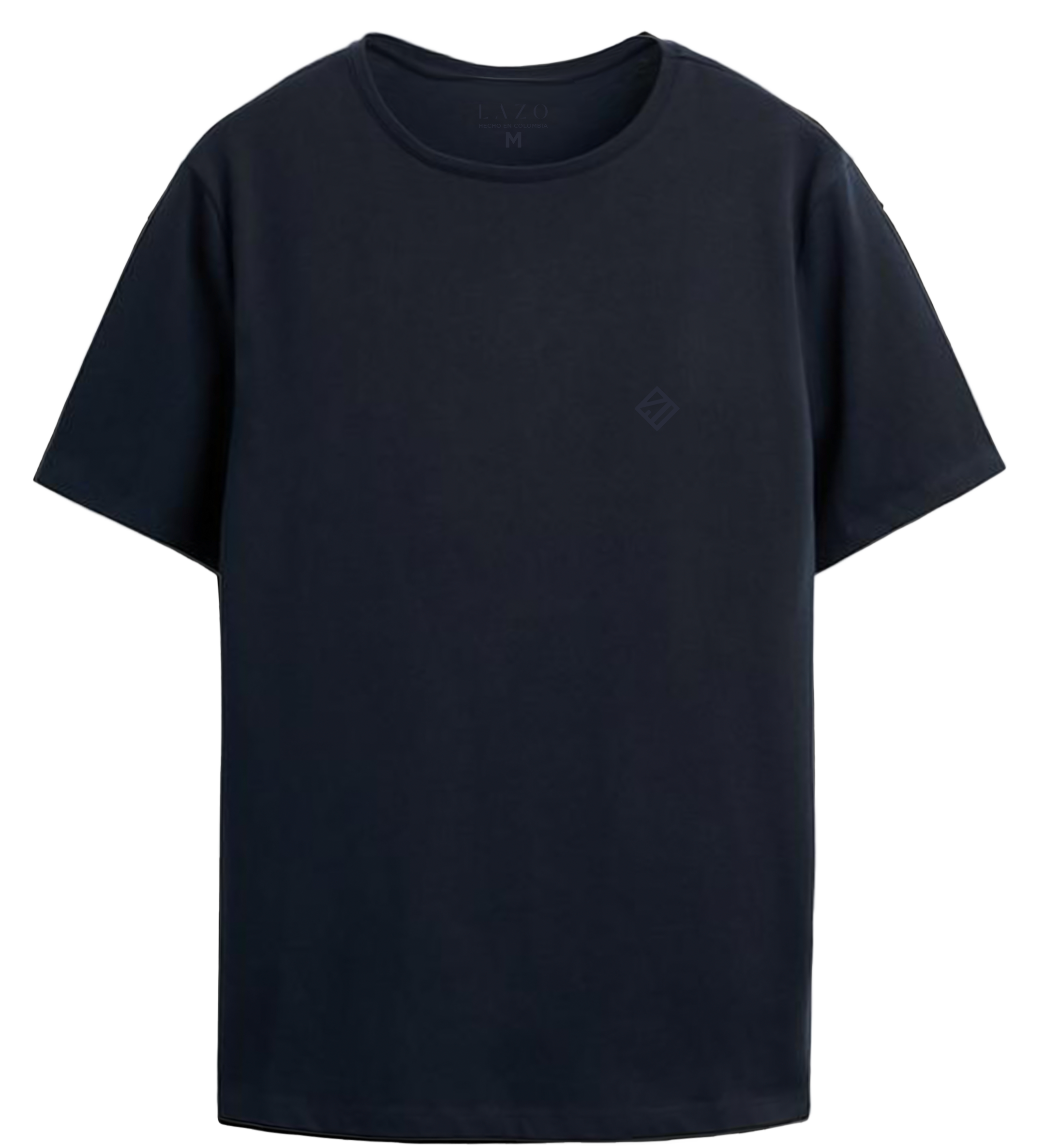 2 pack camisetas lazo para hombre negro y azul 