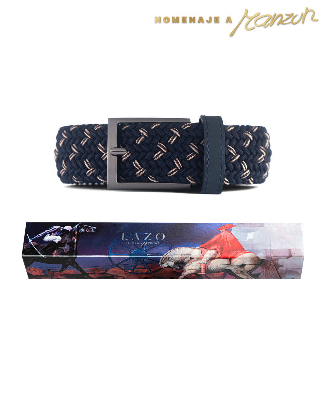 CINTURÓN TRENZADO ECO