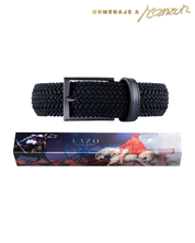 CINTURÓN NEGRO LAZO LZ8B