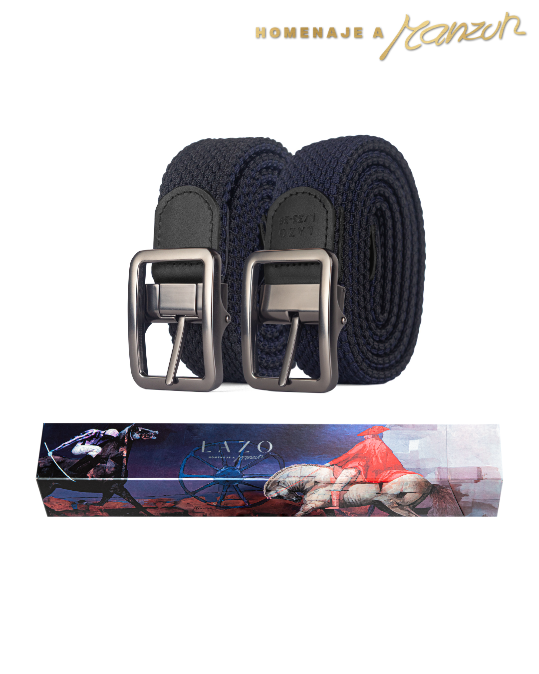 CINTURÓN LAZO DOBLEFAZ LZ148D