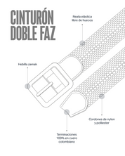 CINTURÓN LAZO DOBLEFAZ SIGNO