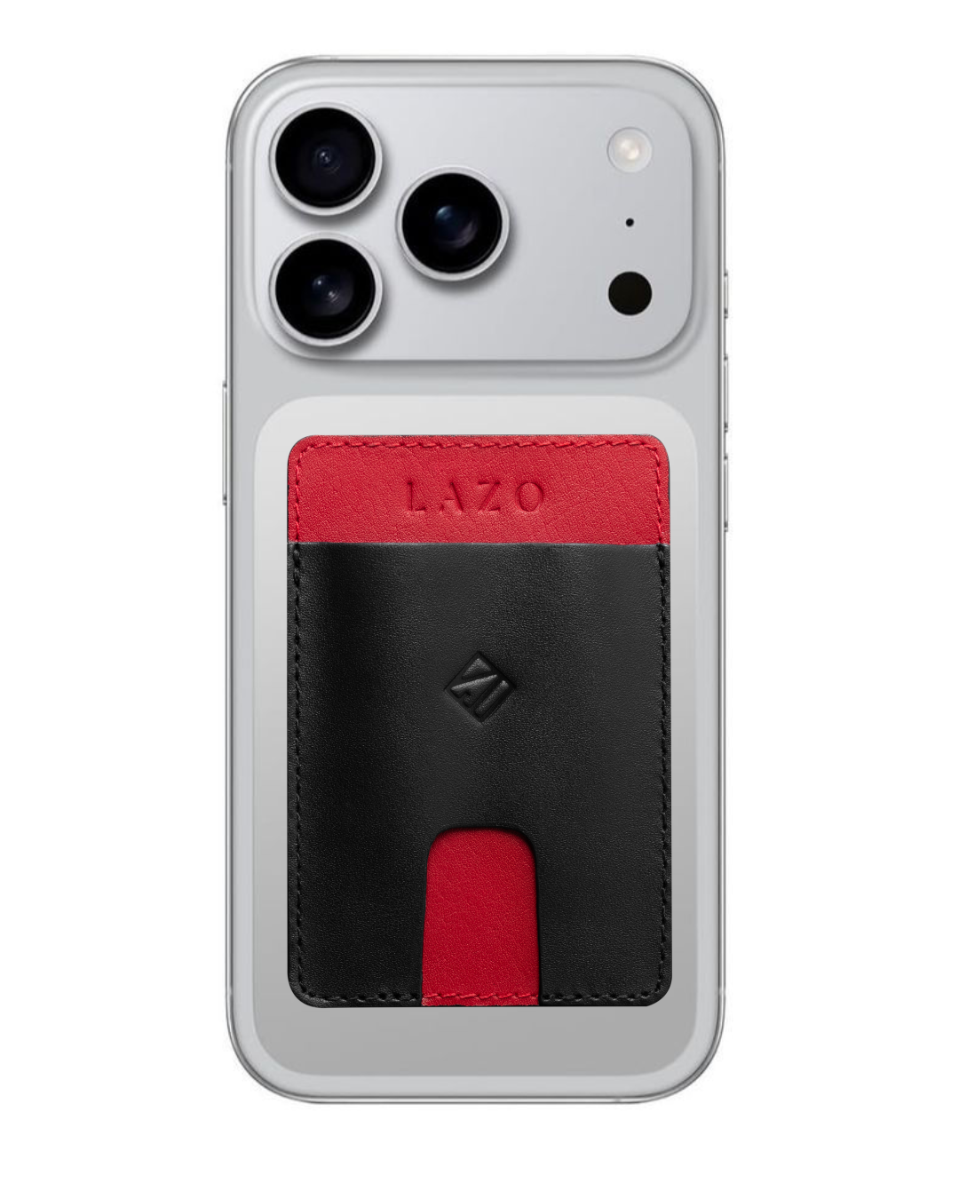 Billetera Stick Wallet (Negro Rojo)