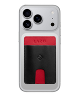 Billetera Stick Wallet (Negro Rojo)