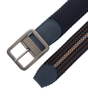 Cinturon doblefaz para hombre cafe y negro 