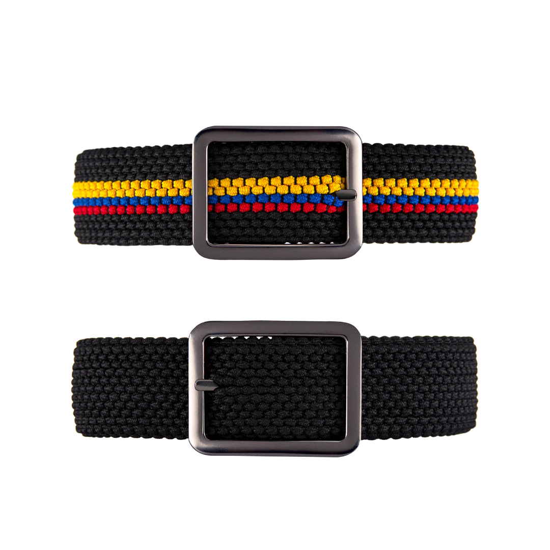 Cinturon doblefaz para hombre seleccion colombia