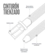 Caracteristicas de los cinturones trenzados de Lazo