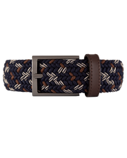Cinturon trenzado para hombre azul cafe y baige para hombre ideal para regalo, la oficina o el fin de semana.