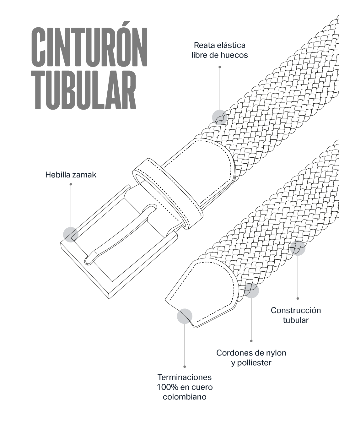 Cinturón LAZO Mérito