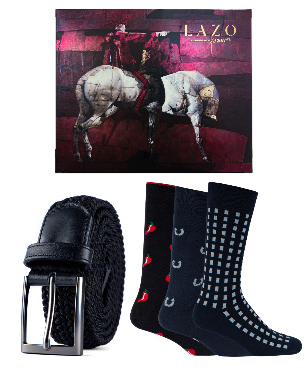 COMBO REGALO (Cinturón + 3 medias)