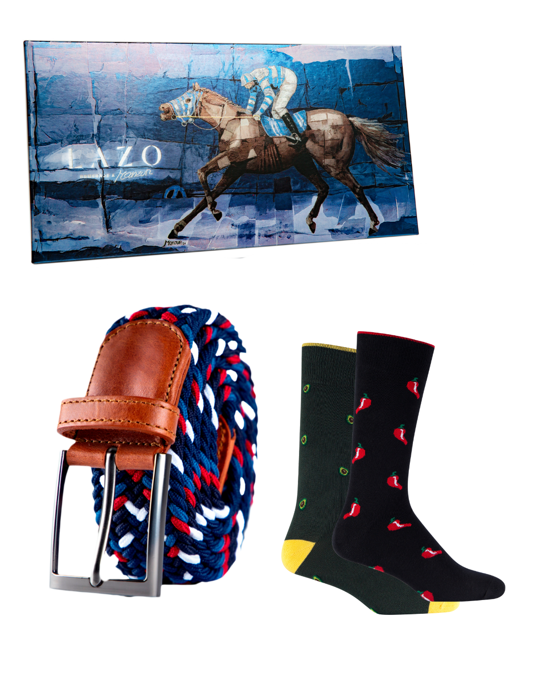 COMBO REGALO NOCHE BUENA (Cinturón+ 2 medias)