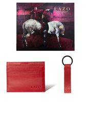 COMBO REGALO RUBÍ (tarjetero + llavero)