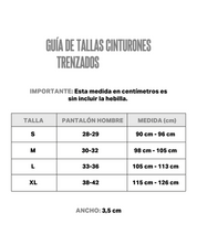 CINTURÓN TRENZADO ECO