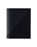 Billetera Compact Cuero (Negra-Roja) — Con Grabado de Iniciales