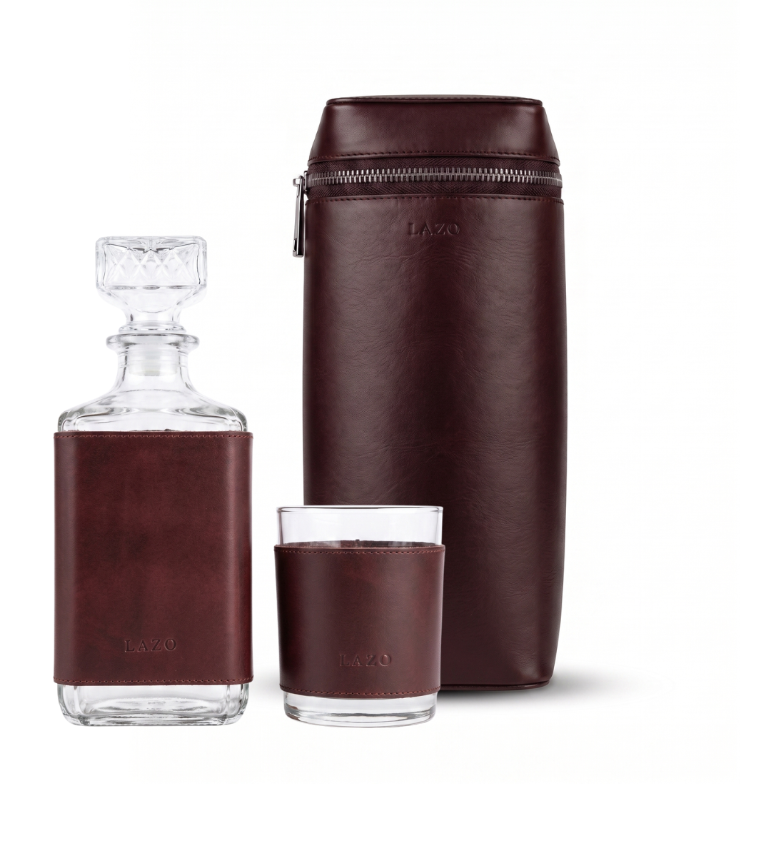 Whiskera + Vaso Cafe - Con grabado de iniciales