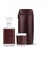 Whiskera + Vaso Vino Tinto - Con grabado de iniciales