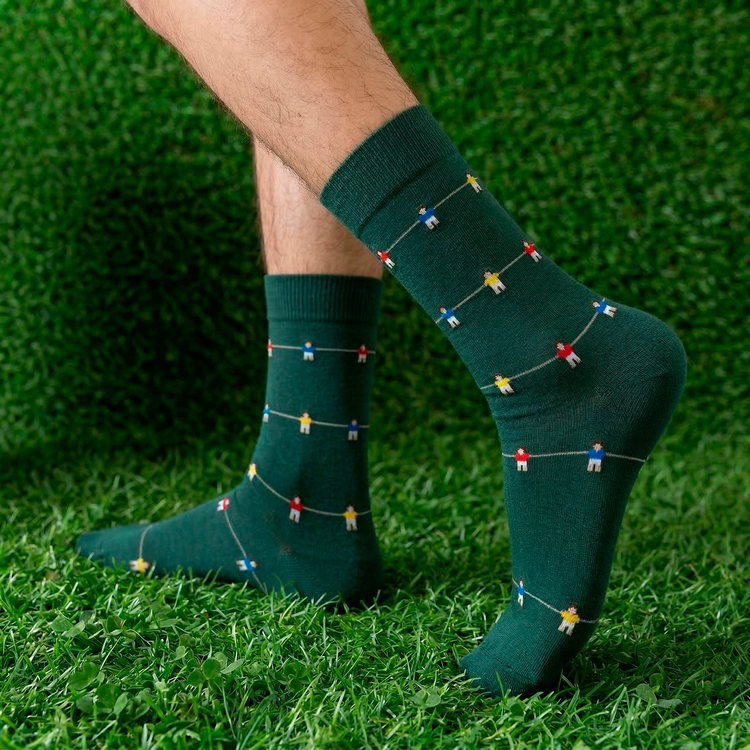 Medias LAZO Jugadores Verde