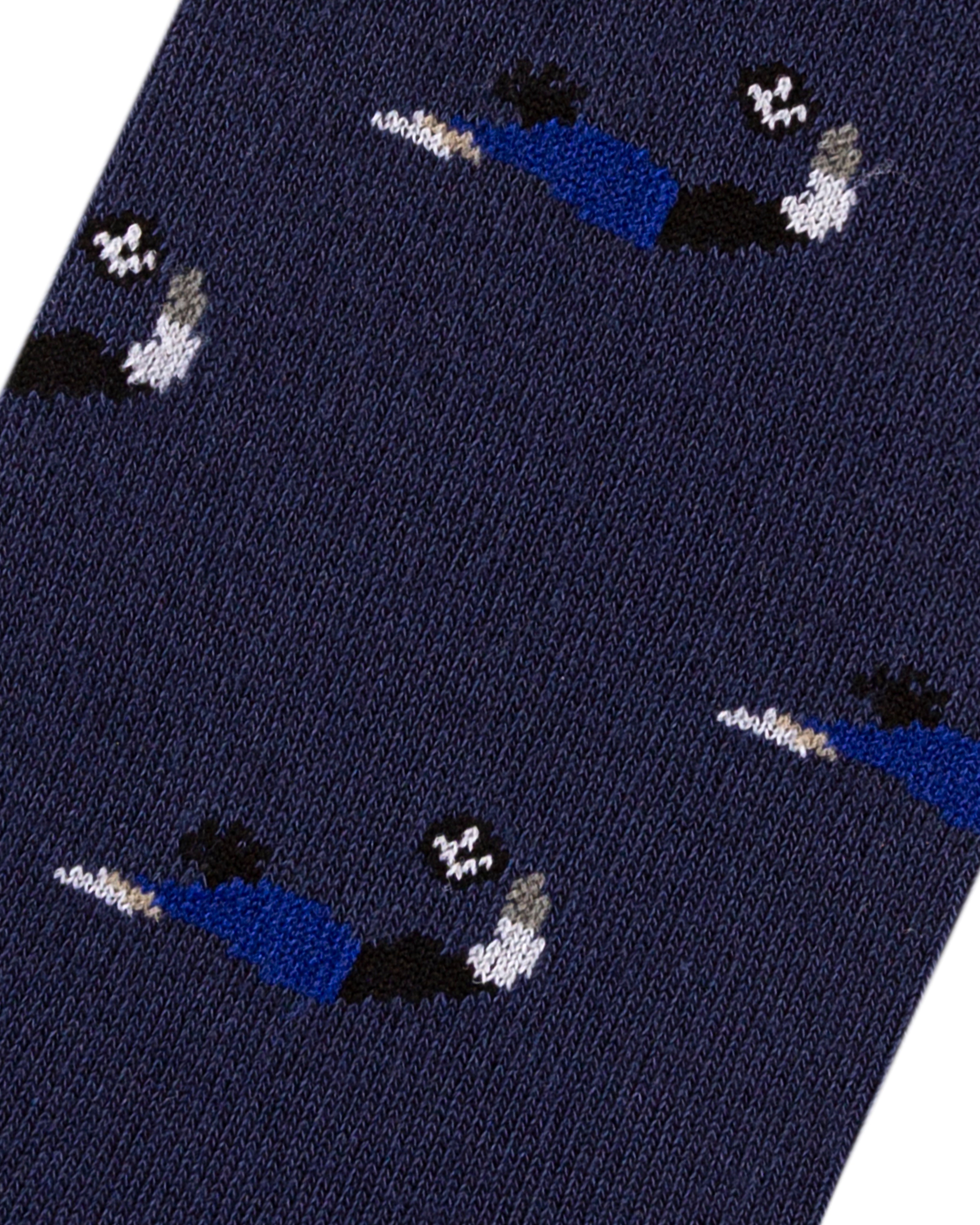 Medias azules futbol para hombre