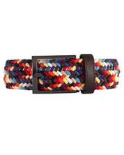 Cinturon trenzado de colores para hombre ideal para regalo, la oficina o un dia casual