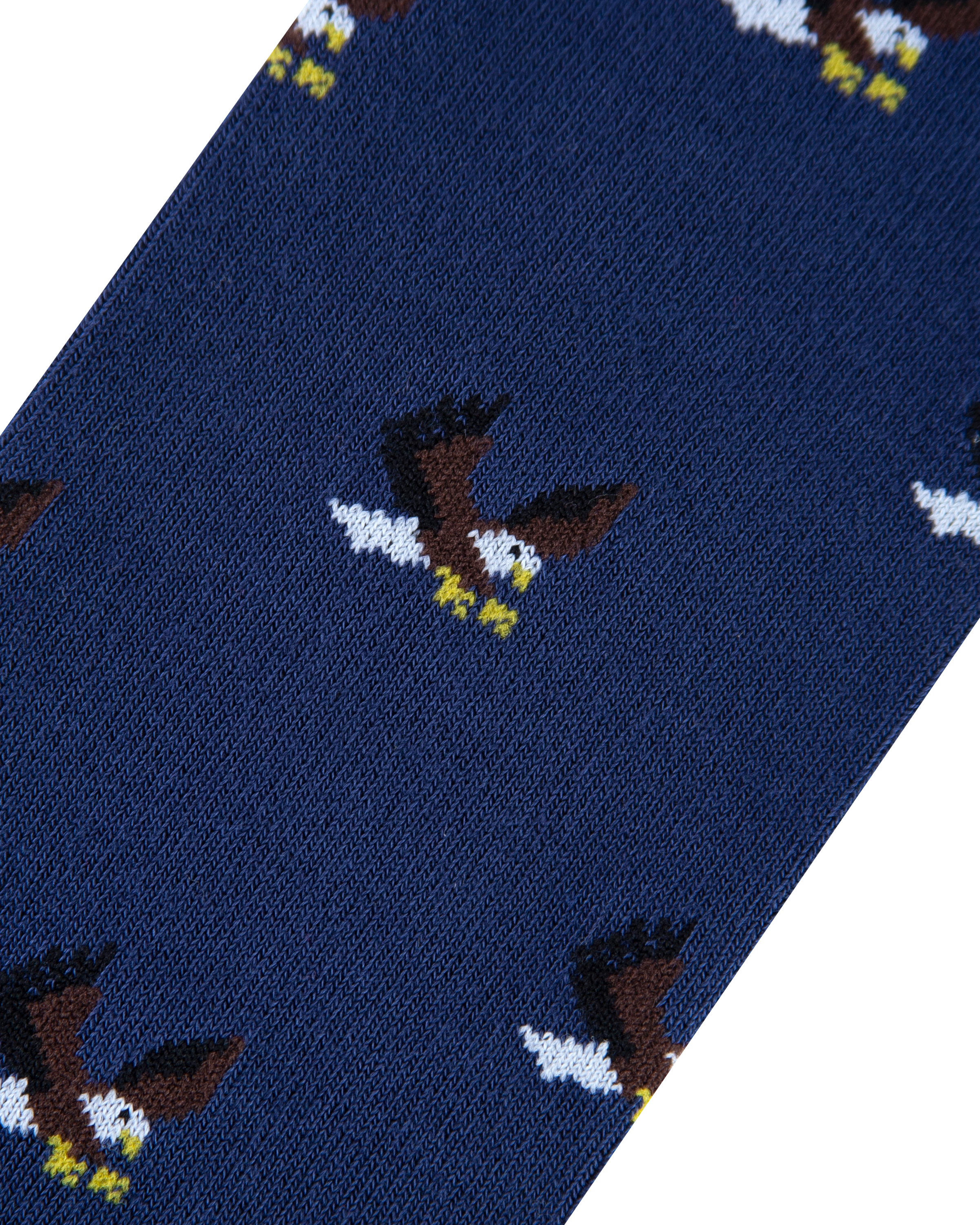 Medias azules con aviones para hombre