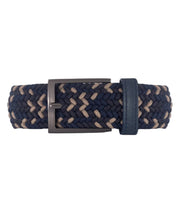 Cinturon trenzado cafe, negro y beige para hombre ideal para regalo, la oficina o un dia casual