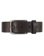 Correa de cuero cafe para hombre ideal para regalo, la oficina o un dia casual