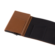 Billetera One Click Pro Café- Con Grabado de Iniciales