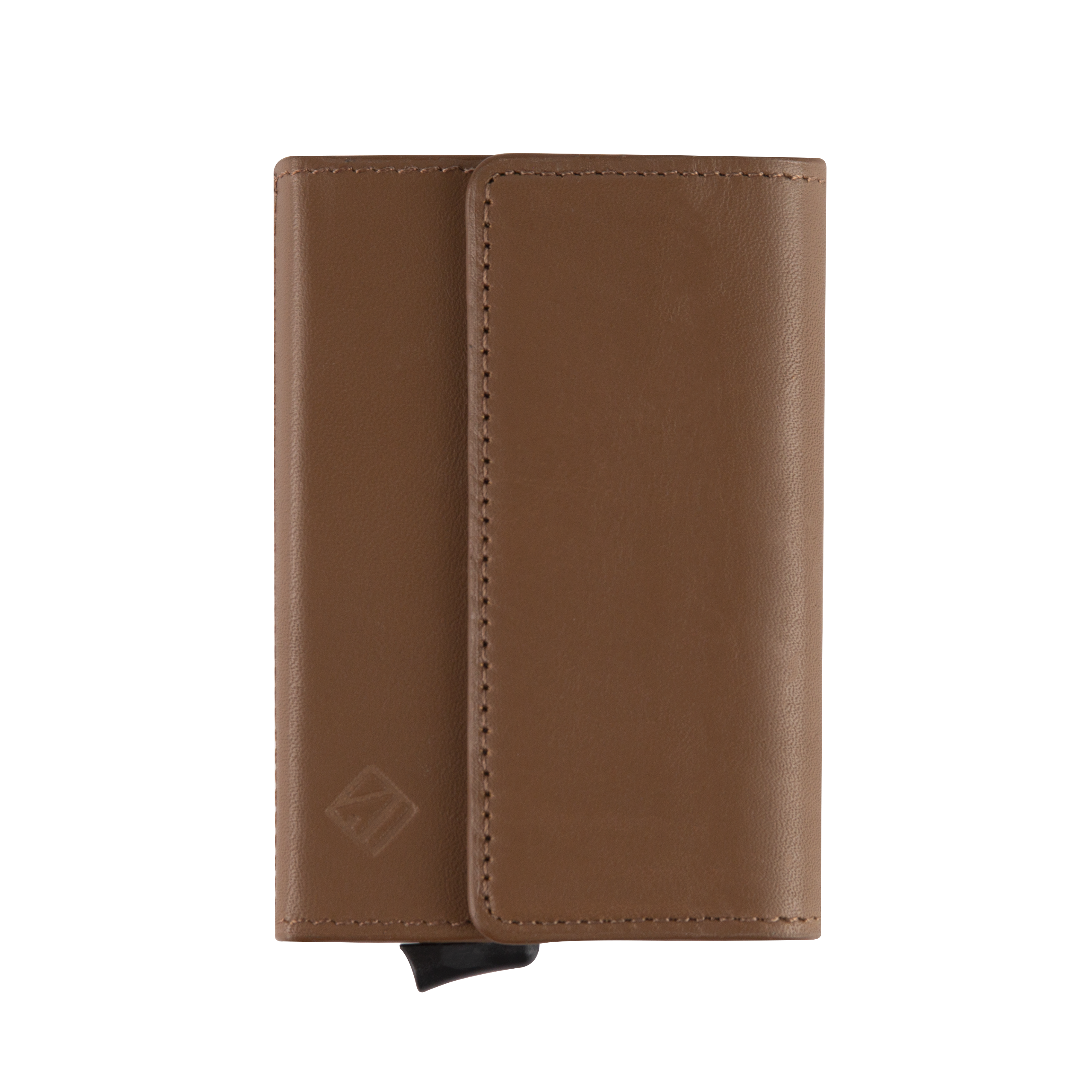 Billetera One Click Pro Café- Con Grabado de Iniciales