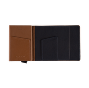 Billetera One Click Pro Café- Con Grabado de Iniciales