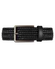 Cinturon trenzado para hombre cafe ideal para regalo, la oficina o un dia casual