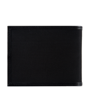 Billetera Tradicional Clip negra y carbono personalizable con iniciales