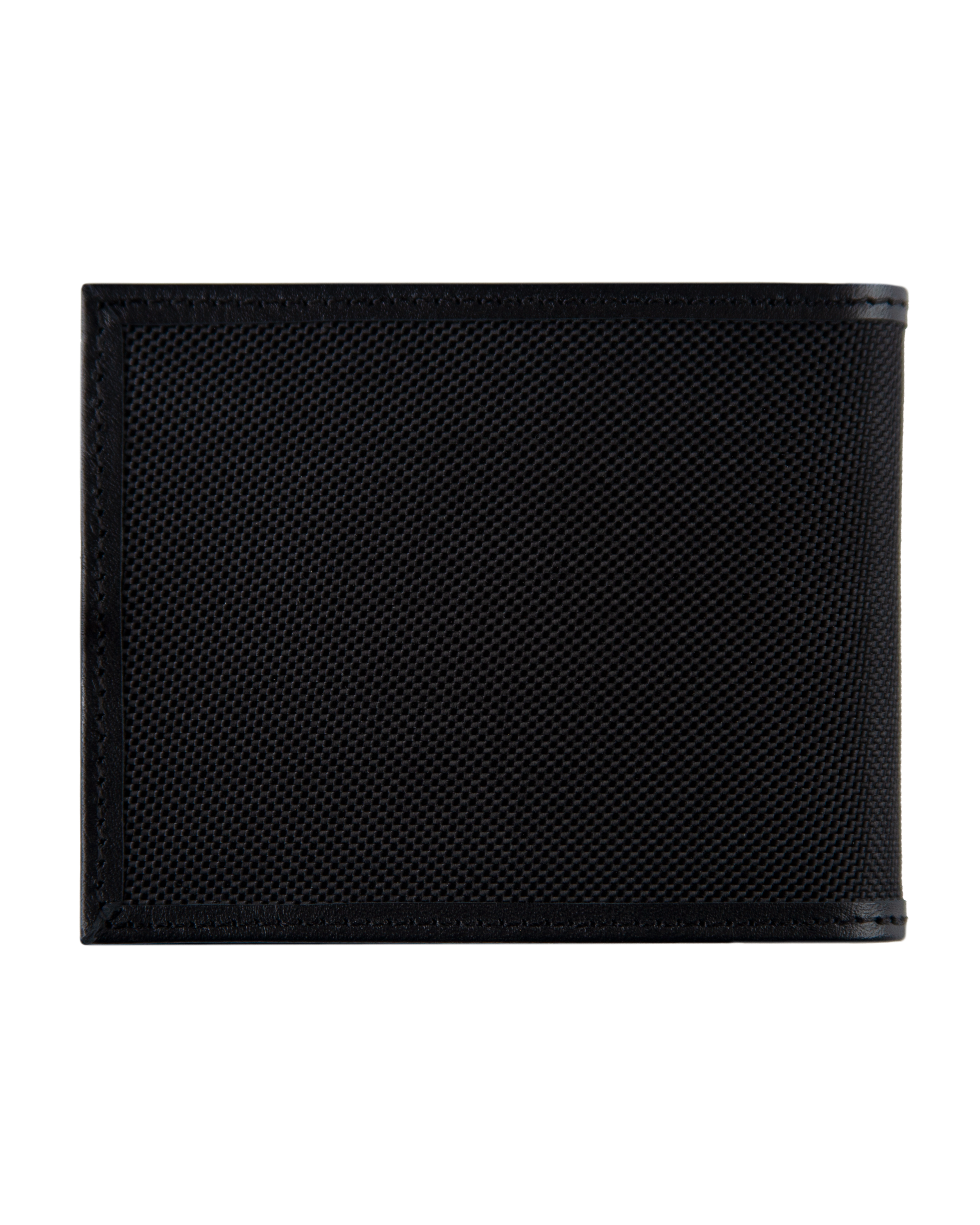 Billetera Tradicional Clip negra y carbono personalizable con iniciales