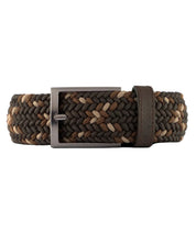Cinturon trenzado para hombre cafe para hombre ideal para regalo, la oficina o un dia casual