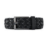 CINTURÓN LEATHER FUSION  Negro