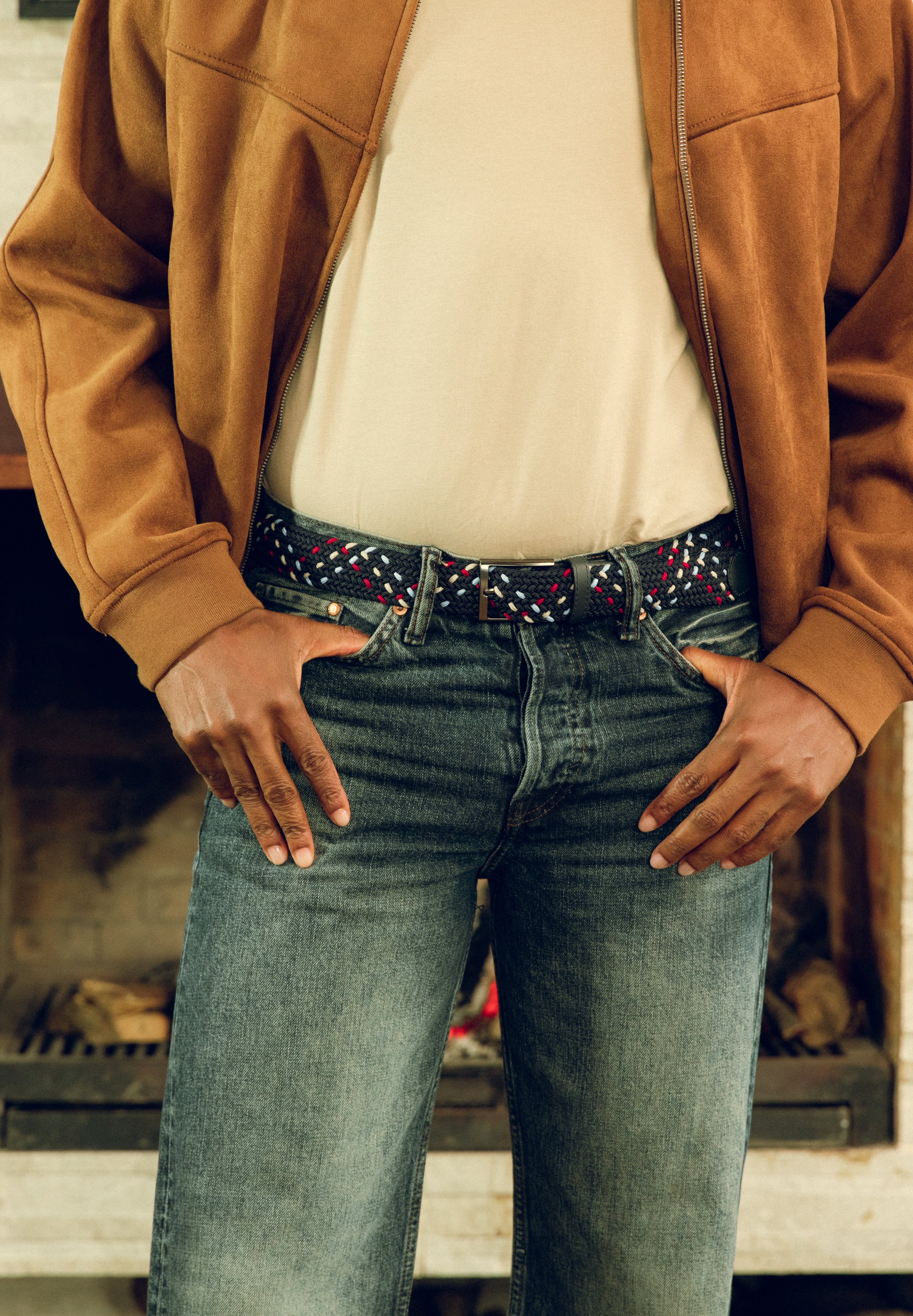 CINTURÓN TRENZADO ASPEN