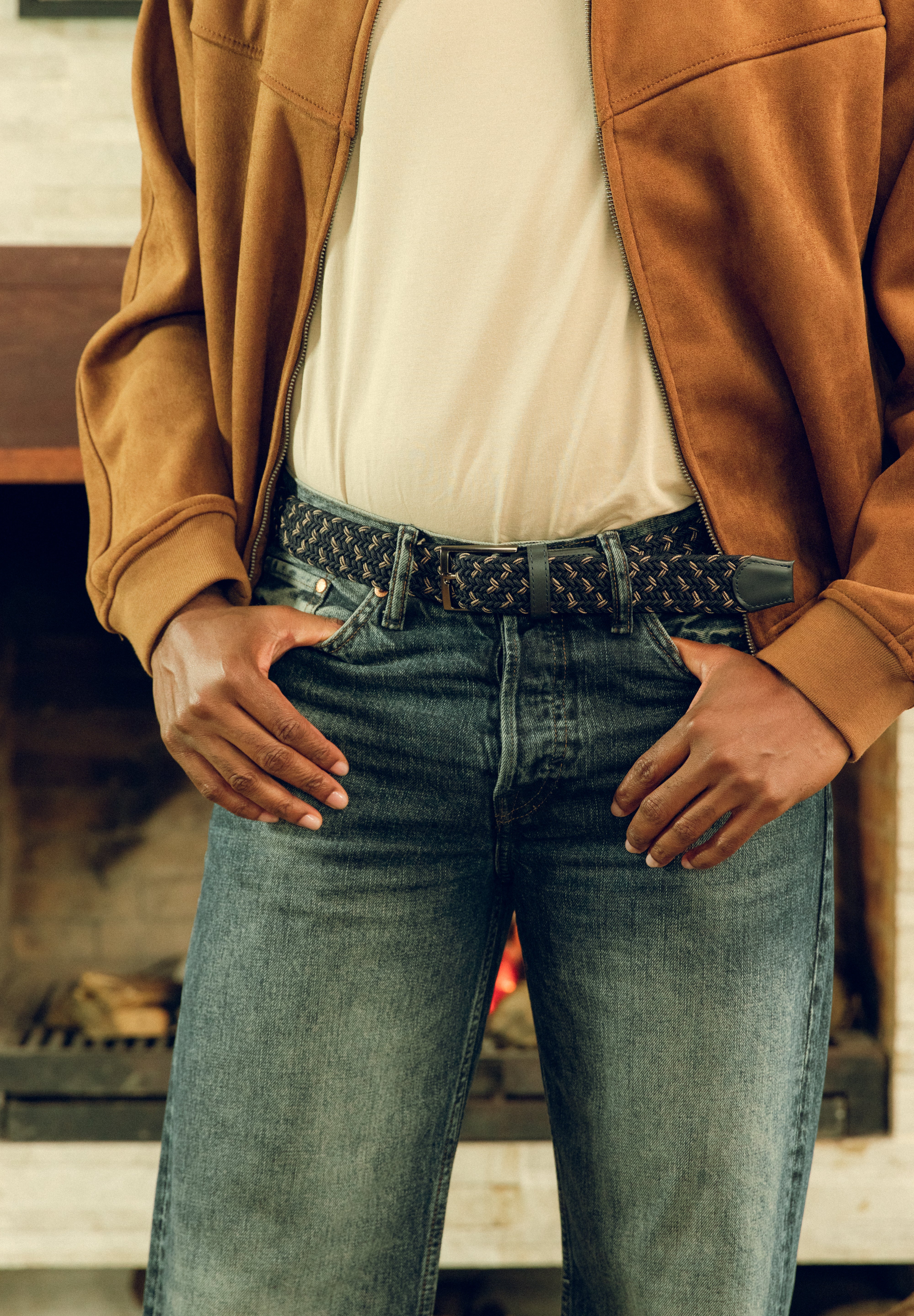 CINTURÓN TRENZADO ECO