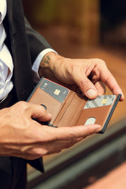 BILLETERA COMPACT AZUL