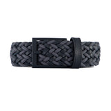 CINTURÓN LEATHER FUSION GRIS