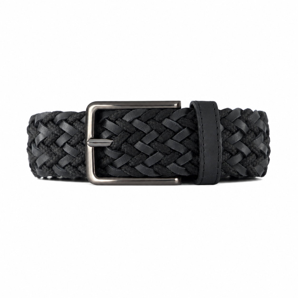 Cinturón leather fusion negro