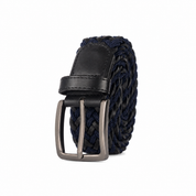 Cinturón leather fusion azul/negro
