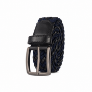 Cinturón leather fusion azul/negro