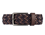 Cinturón leather fusión cafe-negro