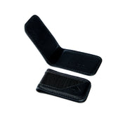 MONEY CLIP Black Card Cuero/Lona