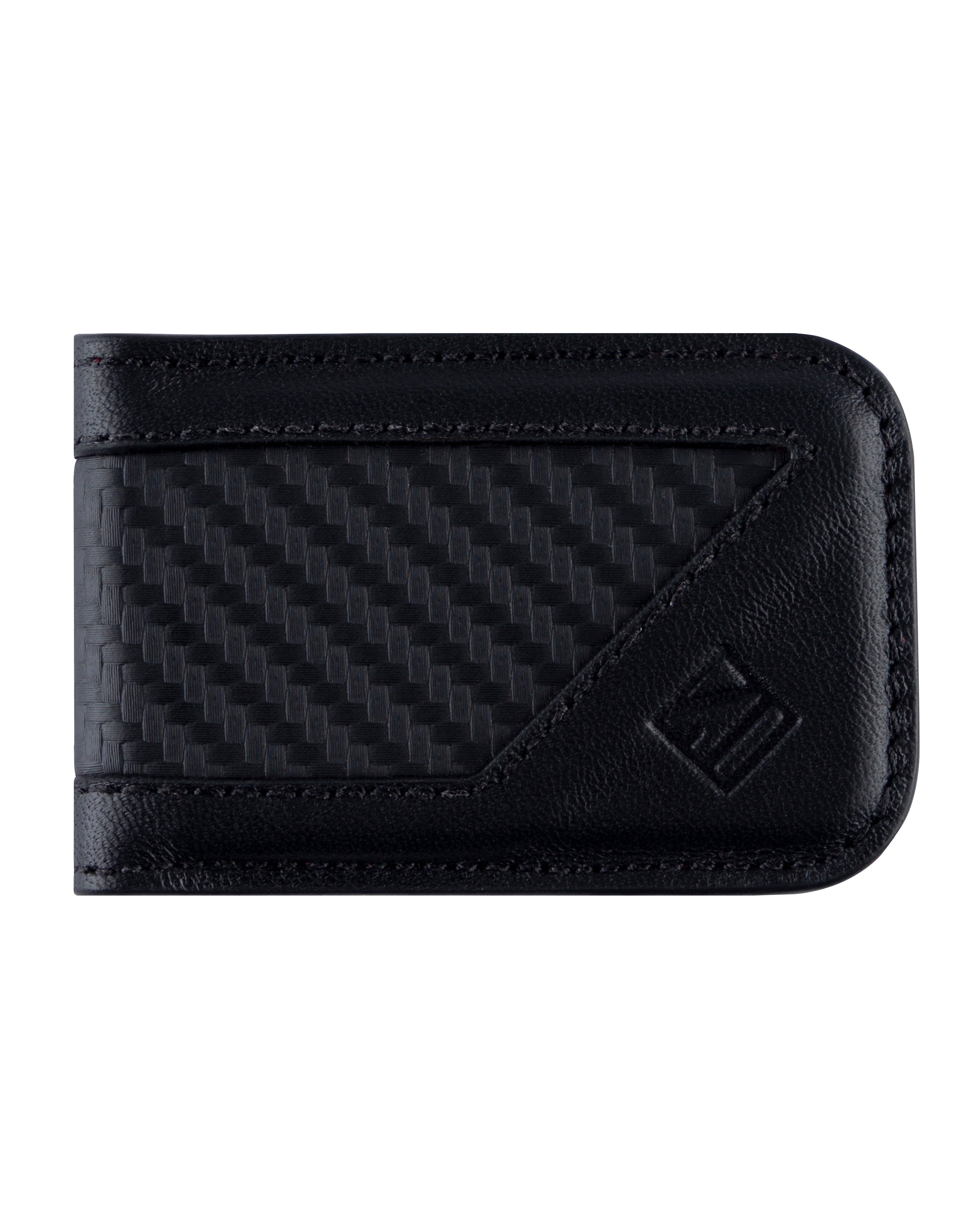 Clip para billetes negro color carbono